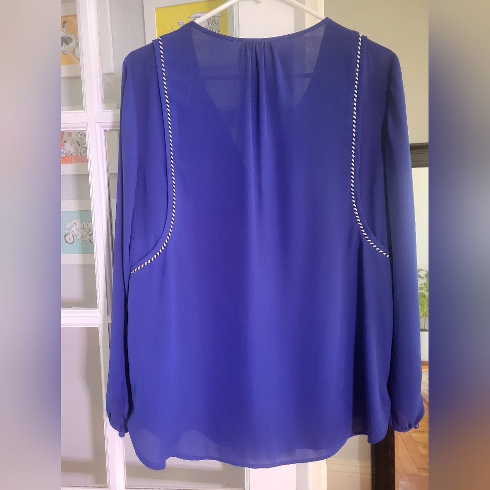 Blue Tunic with Tassel Detail - Picture 4 of 7